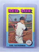 Carl Yastrzemski 1975 Topps