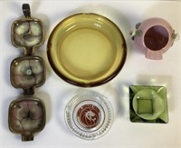 Assorted Vintage Ashtrays Including MGM Grand