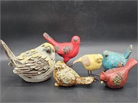 Ceramic Bird Decor, as pictured