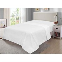 Mainstays 300TC Cotton Rich Percale Easy Care Bed