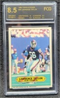 1983 Lawrence Taylor Graded Card