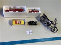 Toy Fire Engines and Cars