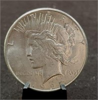1927-S Peace Silver Dollar, BU