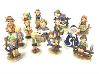 14 Goebel Ceramic Figurines Children Traditional