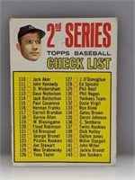 1967 Topps Mickey Mantle 2nd Checklist #103 Dent