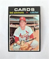1971 Topps Ted Simmons HOF RC Rookie Card #117