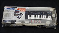 Casio SK-1 retro digital keyboard.