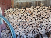 3 rows of firewood 12' x 6' plus additional 1/2row