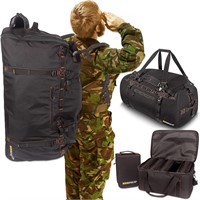 HBREQUIP Military Duffle Bag 7-in-1, 155L