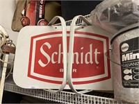 Schmidt beer picnic basket