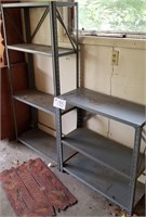 2 Metal Shelves
