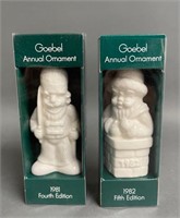 1981-82 Goebel Annual Ornaments