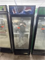 True Single Glass Door Display Refrigerator`