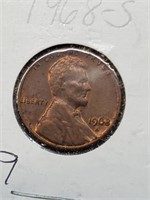 AU 1968-S Lincoln Penny