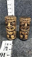 tiki salt and pepper shakers