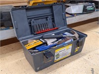 Toolbox, Pipe Wrenches, Bostitch Staples