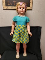 Vintage 1960's Patti Playpal Walking Doll 35"