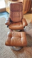 Recliner with footrest