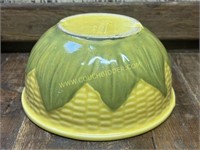 Shawnee corn pottery bowl