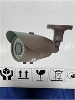 Brown/gray HD security camera 1 pack