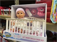 10 in baby Bella crib set 7 pc total set
