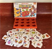 Vintage Milton Bradley original memory game