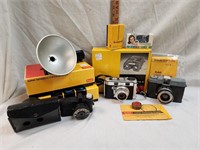 Vintage Cameras , Kodak Lens, Lens Cleaning