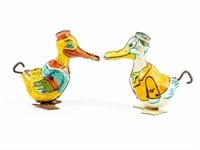 Lot of 2 J Chen Dancing Ducks Toys