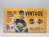 2002-03 UPPER DECK VINTAGE NHL HOCKEY SEALED BOX