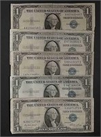 10   1935  $1 Silver Certificates   Circulated