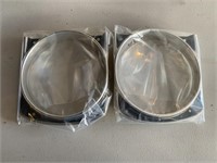 2 x NOS Leyland Mini Clubman Headlight Surrounds