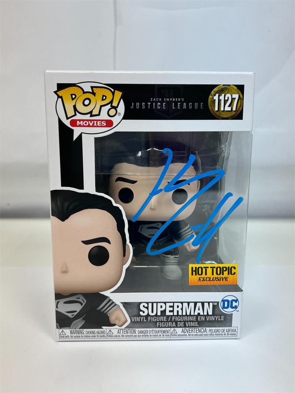 Autograph COA Justin League #1127 Funko Pop