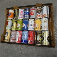 Assorted Advertising Beer Cans