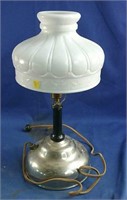 Antique Coleman quick Lite Gas Lamp converted to