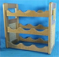Small Wooden wine rack