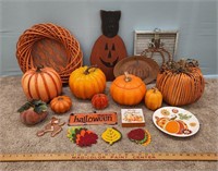 Fall Decorative Items - Box full