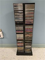 CD STAND FULL OF CDS