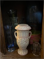 Cabinet of Vases Crystal Ceramic Pressed Glass