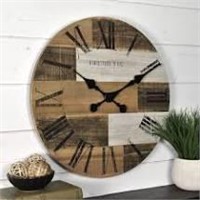 FIRSTTIME & CO 18 INCH PALLETS WALL CLOCK