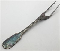 Silver Plate Serving Fork