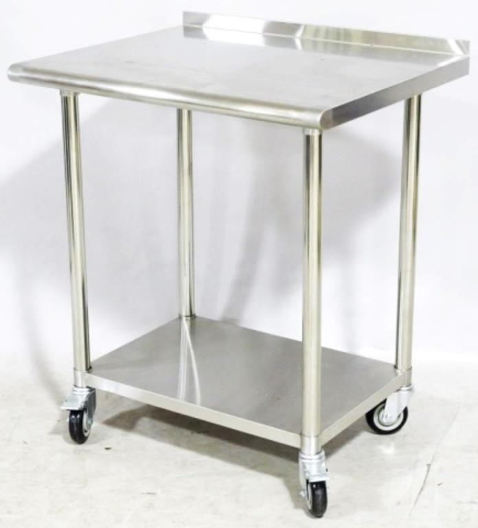 Stainless Steel Table 35x30x24