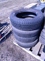 (4) 225/60/17 tires