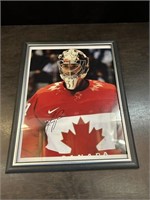 Carey Price Autographed Team Canada Photo