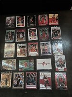 James Harden Lot of Basketball Cards