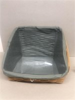 Longaberger 2002 basket with protector and liner