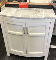 Allen + Roth Vanity with Marble Top includes