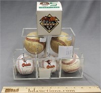 Autographed Orioles Baseballs