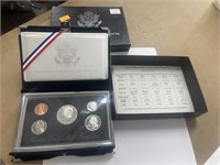 1998 United States mint premier silver proof set