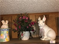 Rabbits & Misc on Top of Dresser
