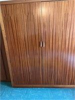 Quality Made Mahogany Veneered Wardrobe